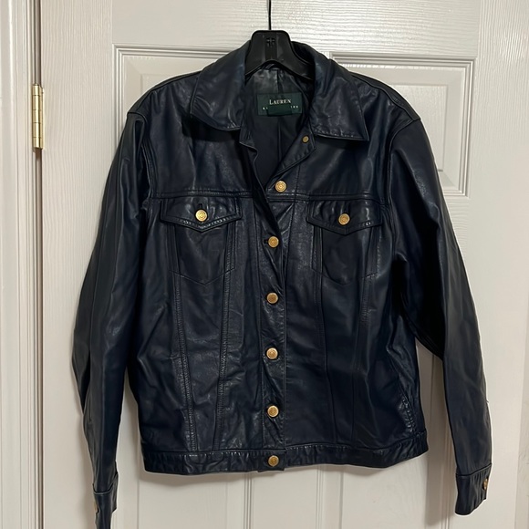 Lauren Ralph Lauren Jackets & Blazers - Lauren Ralph Lauren, leather jacket, size M